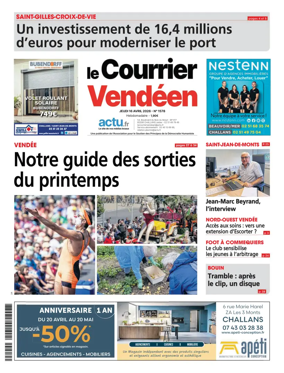 Cover of Le Courrier Vendeen