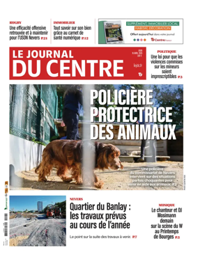 Cover of Le Journal du Centre
