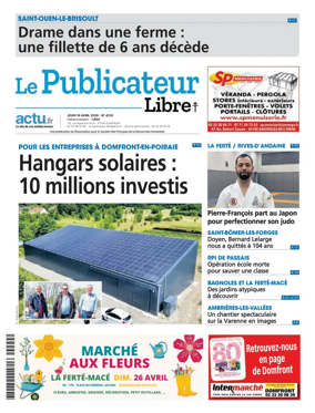 Cover of Le Publicateur Libre