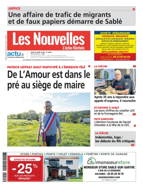 Cover of Les Nouvelles - L'Echo Flechois (FL)