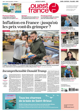 Cover of Ouest France (Caen - Bayeux - Falaise - Vire)