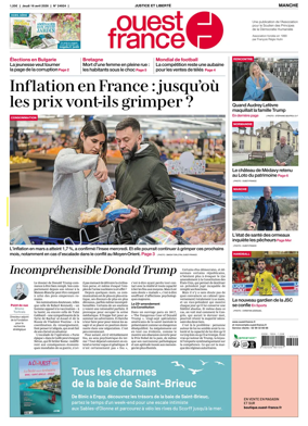 Cover of Ouest France (Manche)