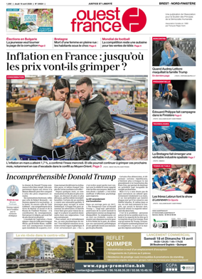 Cover of Ouest France (Nord-Finistere)