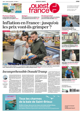 Cover of Ouest France (Orne)