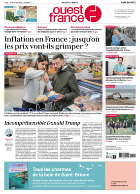 Cover of Ouest France (Pornic / Pays de Retz)