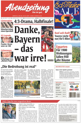 Cover of Abendzeitung Munchen
