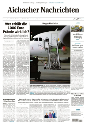 Cover of Aichacher Nachrichten