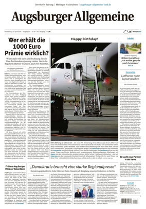 Cover of Augsburger Allgemeine (Land Nord)