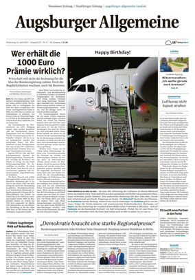 Cover of Augsburger Allgemeine (Land West)