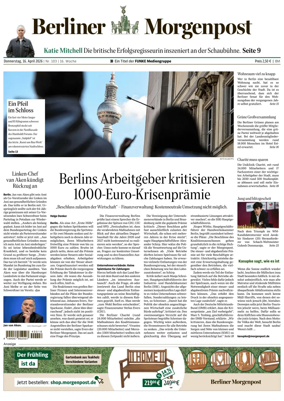 Cover of Berliner Morgenpost