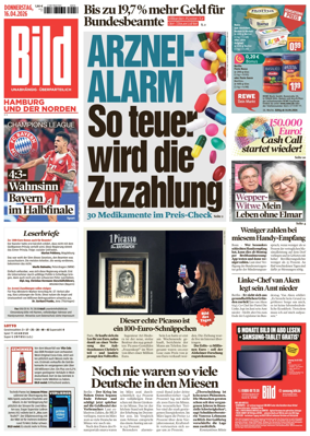 Cover of BILD Hamburg