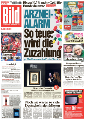 Cover of BILD Sachsen - Dresden
