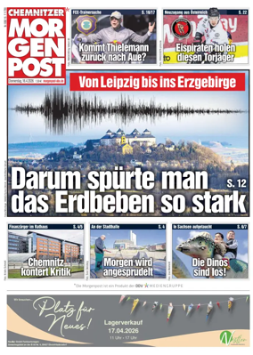 Cover of Chemnitzer Morgenpost