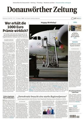Cover of Donauwoerther Zeitung