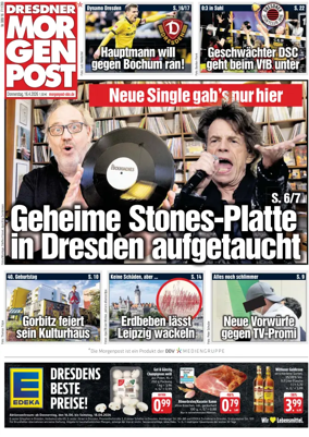 Cover of Dresdner Morgenpost