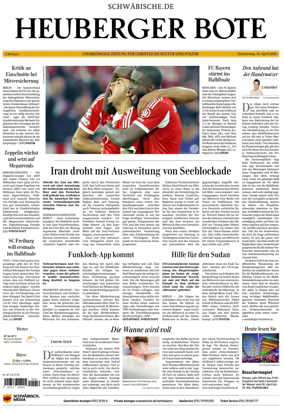 Cover of Heuberger Bote