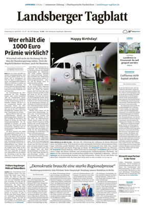 Cover of Landsberger Tagblatt