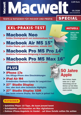 Cover of Macwelt Special