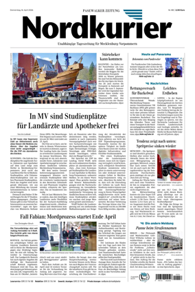 Cover of Pasewalker Zeitung