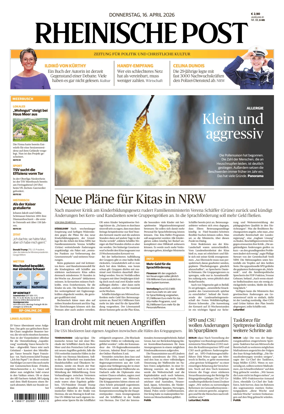 Cover of Rheinische Post Duesseldorf Meerbusch