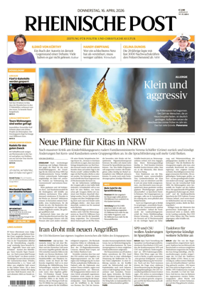 Cover of Rheinische Post – Dusseldorf Stadt