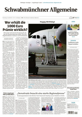 Cover of Schwabmunchner Allgemeine