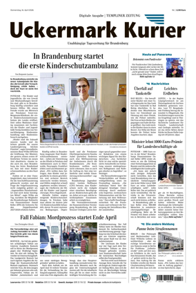 Cover of Templiner Zeitung