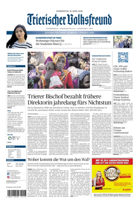 Cover of Trierischer Volksfreund