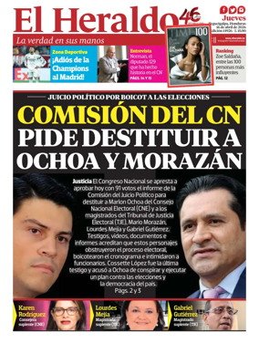 Cover of Diario El Heraldo