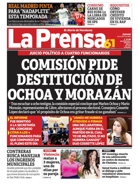 Cover of Diario La Prensa
