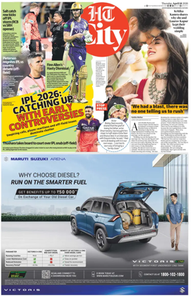 Cover of Hindustan Times (Chandigarh) - City