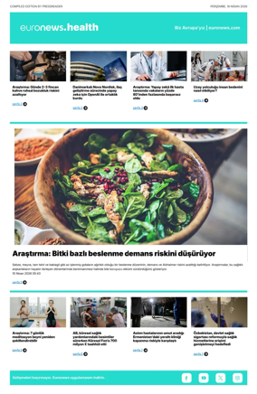 Cover of Euronews Health (Turkish) Compiled Edition