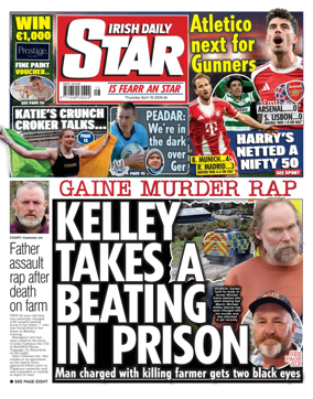 Cover of Irish Daily Star