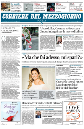 Cover of Corriere del Mezzogiorno (Puglia)