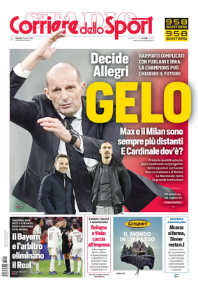 Cover of Corriere dello Sport (Nazionale)
