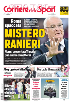 Cover of Corriere dello Sport (Roma)