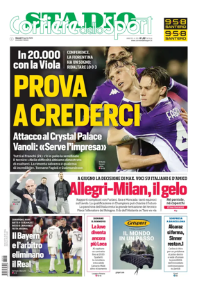Cover of Corriere dello Sport Stadio (Firenze)
