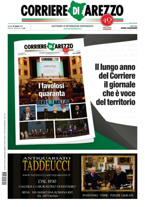 Cover of Corriere di Arezzo