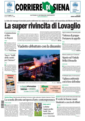 Cover of Corriere di Siena