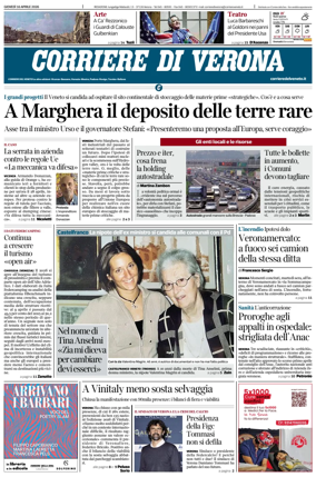 Cover of Corriere di Verona