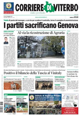 Cover of Corriere di Viterbo