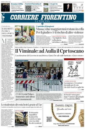 Cover of Corriere Fiorentino
