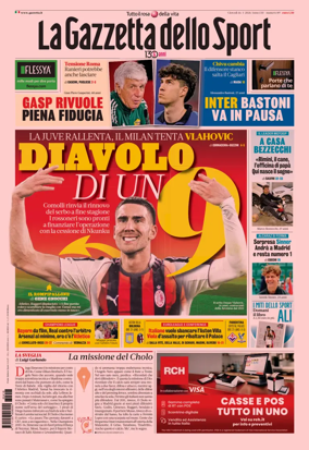 Cover of La Gazzetta dello Sport - Milano