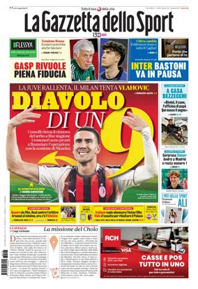 Cover of La Gazzetta dello Sport - Roma