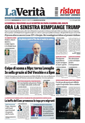 Cover of La Verita (Italia)