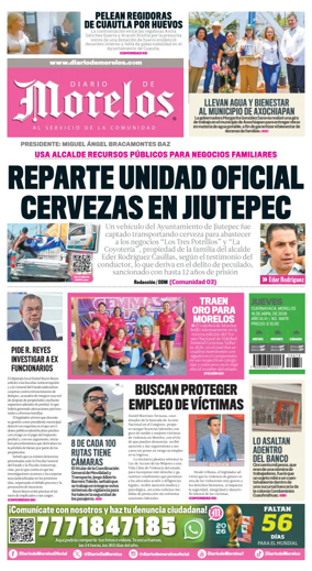 Cover of Diario de Morelos