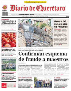 Cover of Diario de Queretaro