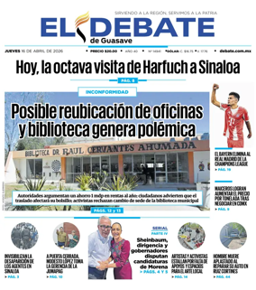 Cover of El Debate de Guasave