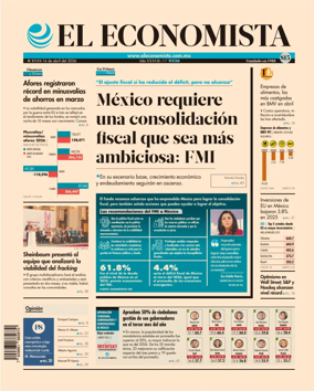 Cover of El Economista (Mexico)