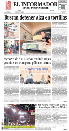 Cover of El Informador